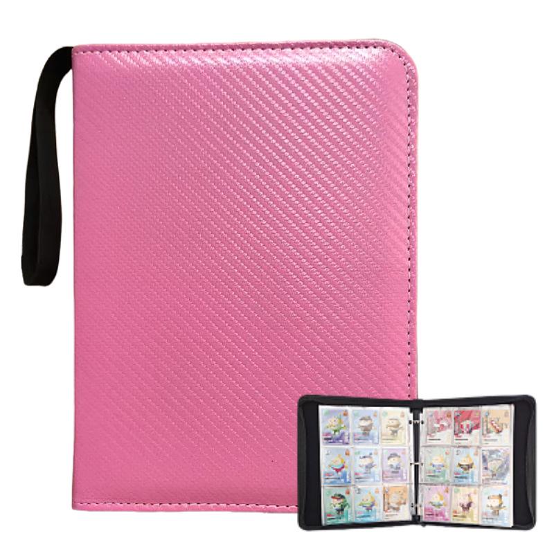 Четырехкарманный ПУ на молнии альбом для карточек Pokémon - Альбом для коллекции карточек