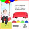 Flying Toy Garden Swing Kids Hanging Seat Toys with Height Adjustable Ropes Indoor Outdoor Toys Rainbow Curved Board Kids Swing