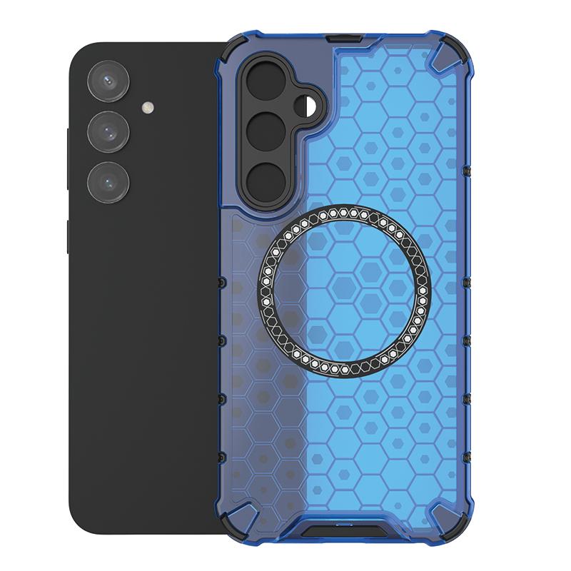 Для Samsung Galaxy S23 FE 5g Магнитное кольцо задняя крышка телефона чехол Magsafe кольцо беспроводная зарядка объектив защита противоударные чехлы