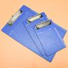 1Pcs Blue Writing Clipboard Plastic Clip File Organize Writing Pad Board  Paper Ticket Storage