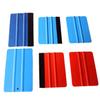 Double-Sided Plastic Car Film Application Tool - Soft Square Scraper for Color Change