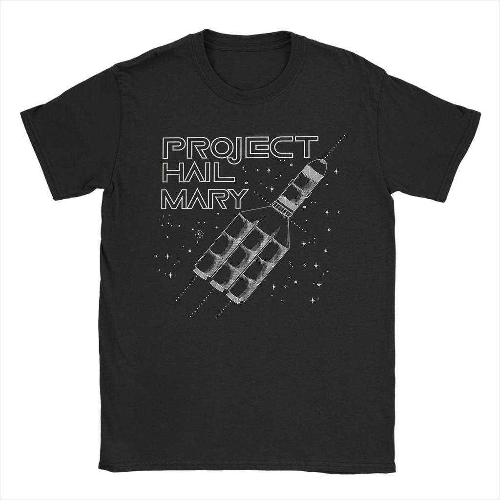 New Arrival Project Hail Mary SciFi Movie T Shirt for Unisex Women  100 Cotton Tshirts Short Sleeve Tops