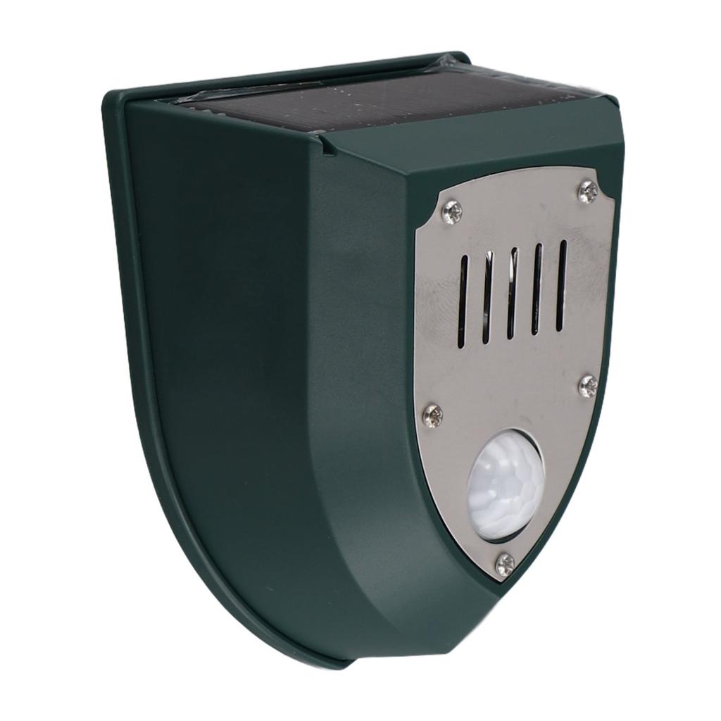 LED Flashing Alarm Outdoor Animal Repeller Solar Motion Sensor Alarm