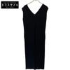 Black Silk-blend Knit Jumpsuit Overall All-in-one F blackUsed