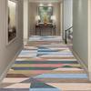 Modern Geometric Carpet Non-Slip Wear Corridor Living Room Entrance Suitable For Light Luxury Minimalist Style Decoration