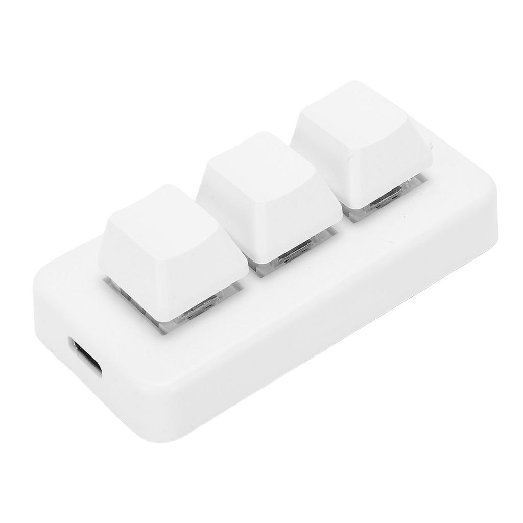 3 Keys Small Keypad USB Wired 2.4G Wireless Custom Mechanical Keyboard for Gaming and Work