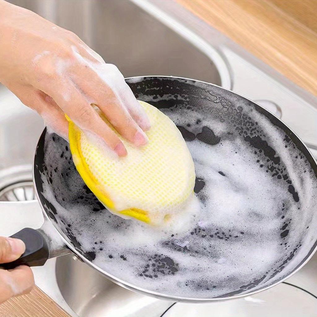 6pcs Multi-Purpose Kitchen Cleaning Sponges & Scrubbers - Versatile Cleaning Tools for Bedroom/Kitchen/Living Room