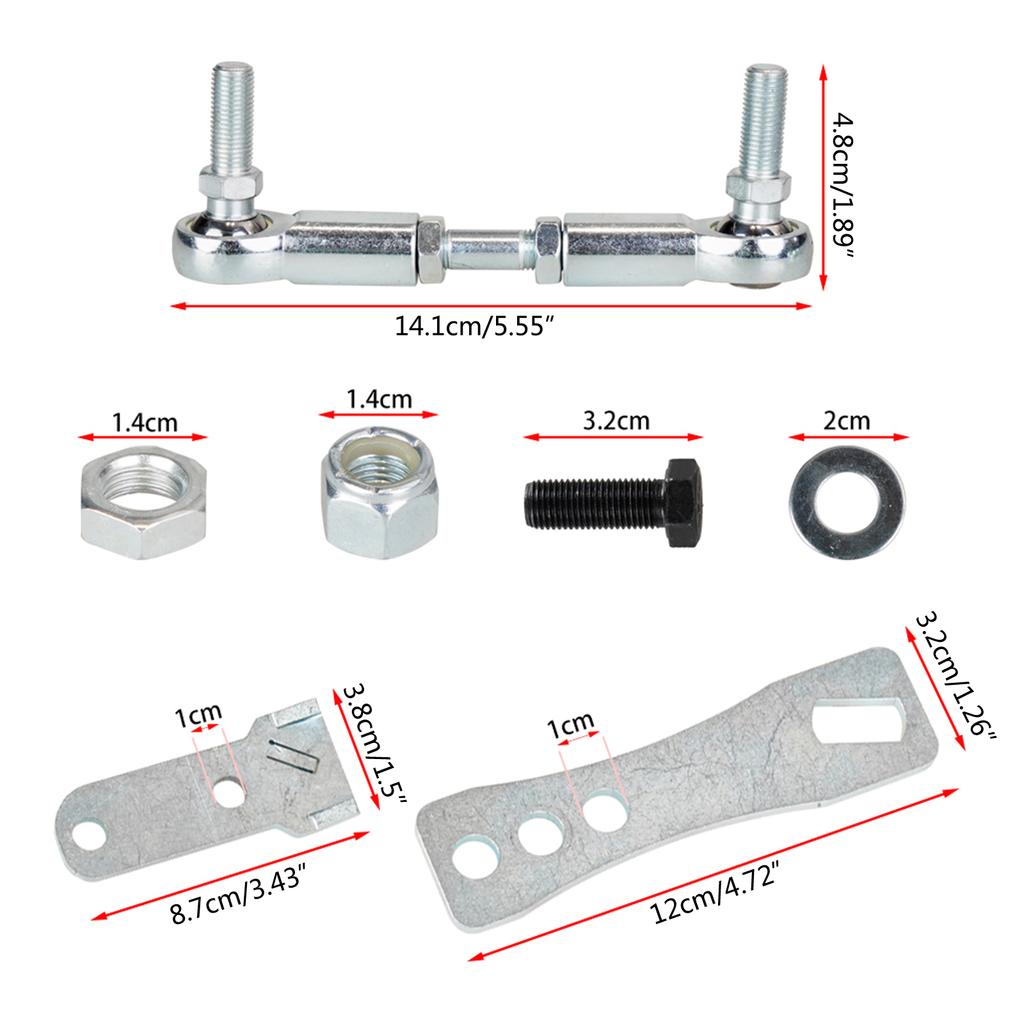 Комплект тяг раздаточной коробки из нержавеющей стали Совместим с Cherokee XJ-MJ 1986-2001 Замена компонентов Автоаксессуары