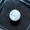 Natural White Moonstone Loose Gemstone 2.55 ct Round Shape for Jewelry Making and Gem Collections