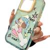 For Apple Mobile Phone Protective Case Three-piece Set Lanyard Two-in-one Mobile Phone Case Replacement Back Panel Cartoon Cute Mobile Phone Case
