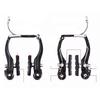 Bike Front Rear V Brake Set Aluminum Alloy Mountain Road Bike V Brake Set Riding Accessories Black