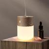 Aroma Night Light LED Bedside Simple Wood Grain Small Table Lamp Home Bedroom Yoga Room Atmosphere Lamp