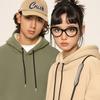 Warrior Men's Winter Thickened Lamb Velvet Hooded Sweatshirt