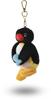 [Много понемногу] Пингвин Плюшевая Игрушка Брелок/Ключница На Цепочке (Пингу)