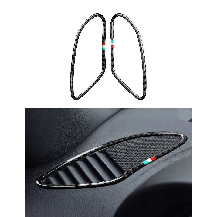 Car Side Air Vent Trim Carbon Fiber Interior Sticker For Alfa Romeo 159 Brera Spider 2004-2011 Accessories