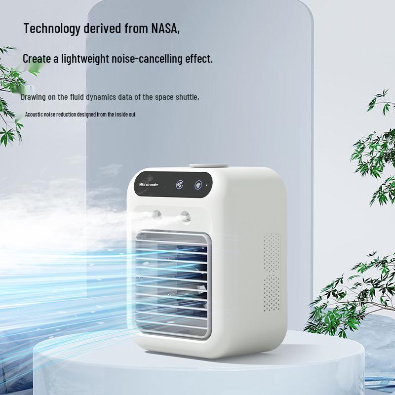 Portable Mini Desktop Air Conditioner Fan - Compact Summer Cooling Solution