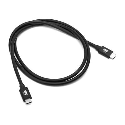 OWC Thunderbolt 5 (USB-C) Кабель, 1,0 м, 240 Вт Power Delivery, совместимый с Thunderbolt 4 и Thunderbolt 3 (1.0M)