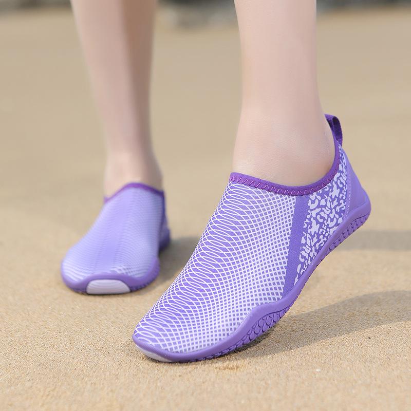 Унисекс Пляжная Водная Обувь для Плавания, Снорклинга, Дайвинга и Брождения - Мягкие, Защищающие от Порезов Носки-Скин для Босиком для Мужчин и Женщин.