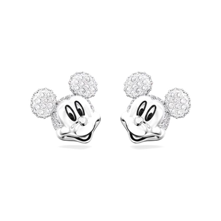 Swarovski Disney 100 Mickey Mouse Earrings Women earrings Silver 5668781