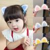 2 Pieces/Set Of Cute Solid Rabbit Ear Clips, Concave Shape, Hair Clips That Do Not Harm Hair