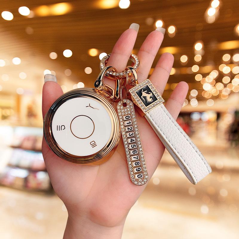 Подходит для автомобиля Nezha V, сумка для набора ключей Nezha U Pro, защита высокого класса, персонализированная пряжка против падения, корпус для новой энергии для мужчин и женщин