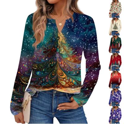 Женские рубашки с принтом, с длинным рукавом, элегантные повседневные топы, модные рубашки, топы