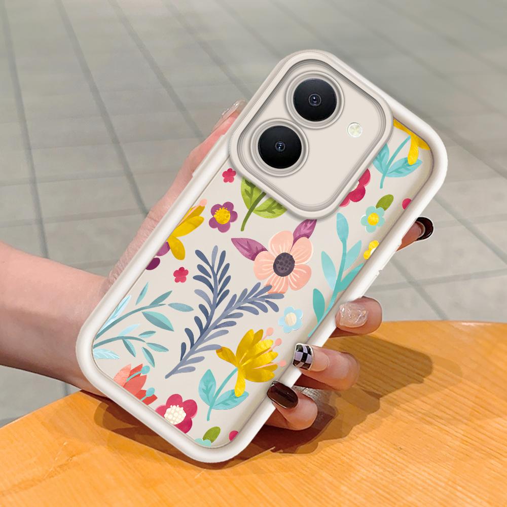 Мягкий силиконовый квадратный чехол с рисунком лестницы для телефона, полное покрытие, противоударный защитный резиновый чехол для камеры для Vivo