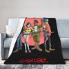 Группа Gorillaz Круглый Подъем Фланелевые Пледы с Принтом Музыкальная Группа Панк-Рок 90-е Y2K Многофункциональные Мягкие Пледы для Покрывал