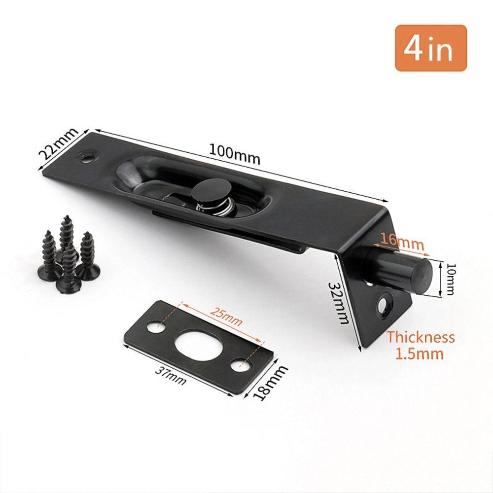 4/6/8/10/12-дюймовые дверные болты, скользящий болт, предохранительный болт, защелка, новая дверная защелка, болт, ворота, дверь