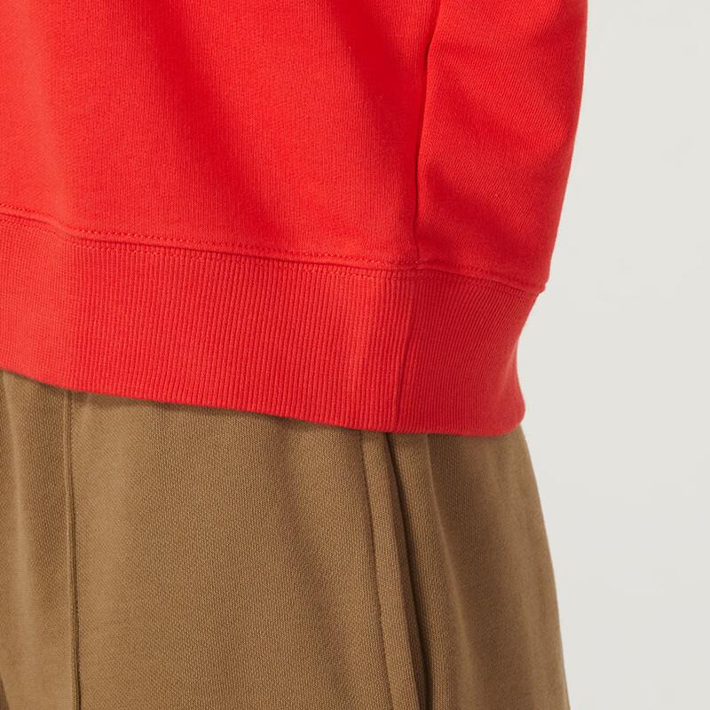 Puma Круглый вырез с принтом свободный свитер с длинным рукавом женская толстовка красный 625251-11