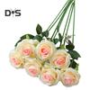 12Pcs Artificial Rose Flowers Realistic Looking Vibrant Color Non-Fading Faux Roses Bouquet Wedding Decorations