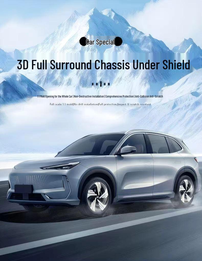 Non-Destructive Chassis Protection Plate for Ford Explorer, Everest, Raptor F150, Territory, and Edge