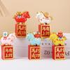 1Pc Resin Ornament Creativity Gift Ornament Souvenir Gift Horse Ornament Festival Gift Mascot Home Decor