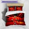 3pcs Yamal Design Cover Set - HD Printed Bedding with 1 Cover and 2 Pillowcases - Perfect for Home and Dorm Decor