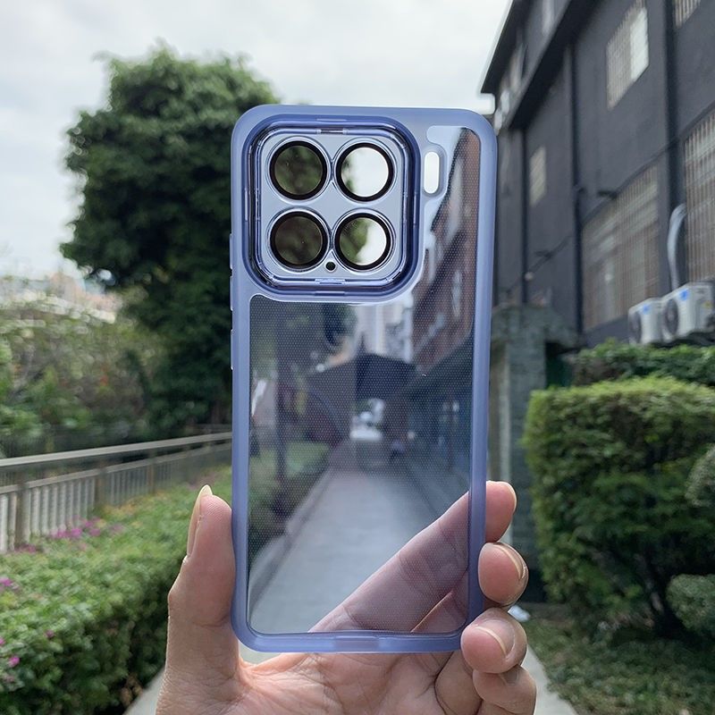 Для Xiaomi 15T 14T Pro Магнитный чехол Модный полупрозрачный ТПУ Мягкий силиконовый прозрачный чехол Защита пленки для объектива для Mi 15t Pro