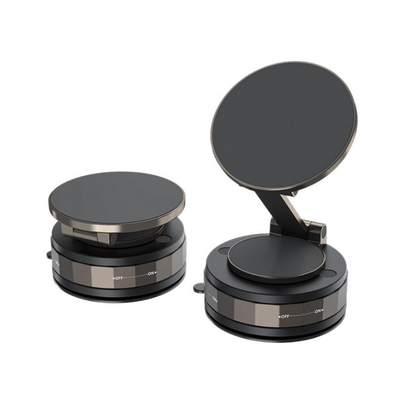 Vacuum Suction Phone Holder Magnetic Car Navigation Bracket 360 Degree Rotation For Xiaomi Iphone Huawei Multyple Phone