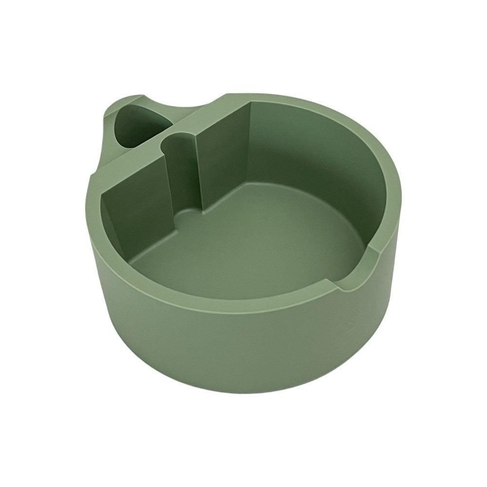 Non-Slip Knock Coffee Slag Box 1L Capacity Coffee Grounds Container Espresso Dump Bin  Espresso Bar