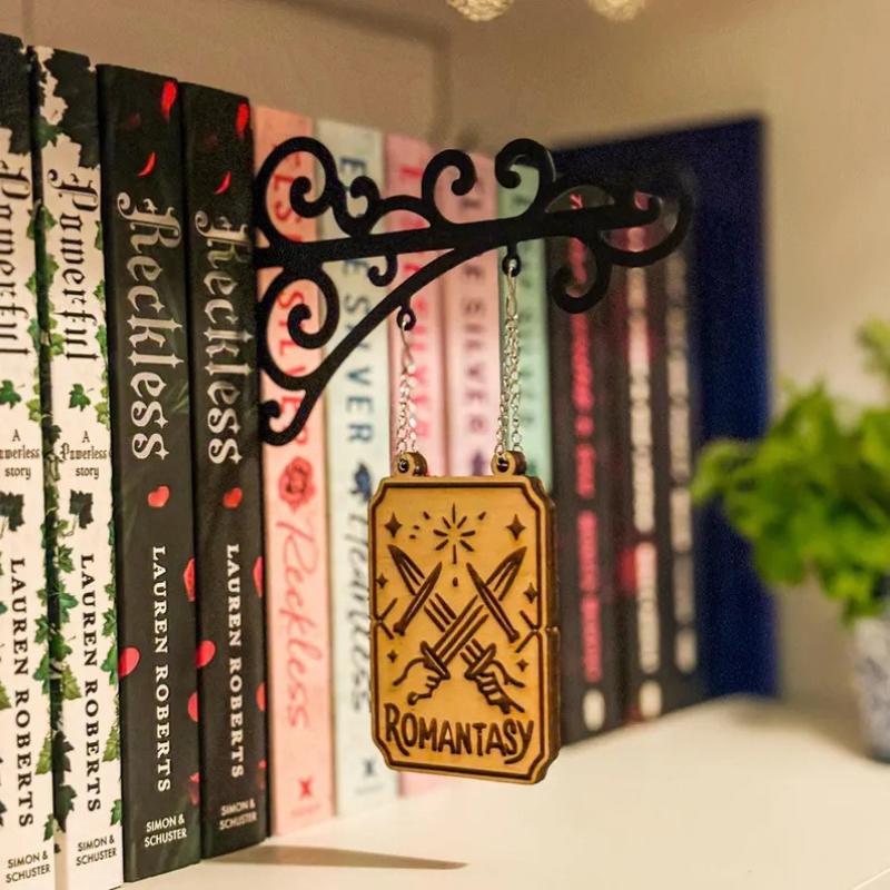 Декор для книжной полки, Литературная подвесная табличка для читателей, Креативные аксессуары для чтения для энтузиастов, Настенное искусство, Декор для дома