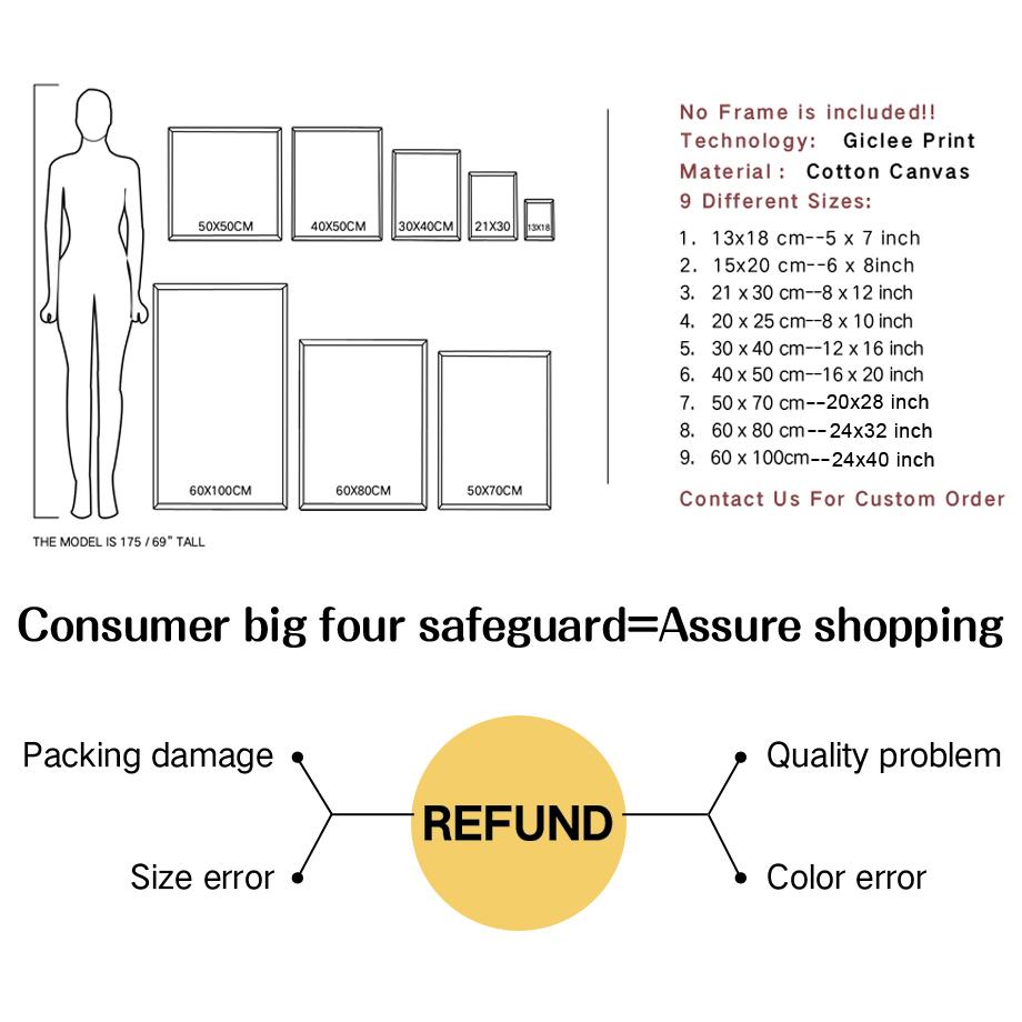 Абстрактные минималистичные плакаты и принты Море Пляж Серфинг Горы Настенное искусство Холст Живопись Настенные картины для декора гостиной