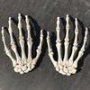 Halloween Skeleton Hand Decorations Haunted House Simulation Skeleton Hand Claw Trick Props Bar Party Horror Decoration