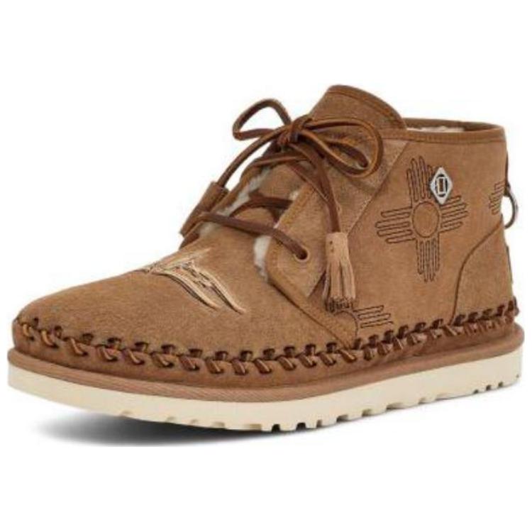 UGG Сапоги для отдыха на открытом воздухе, удобные, мужские, каштановые, 1138711-CHE