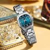 CURREN 9104 Женские кварцевые часы с браслетом из стали, повседневные, модные
