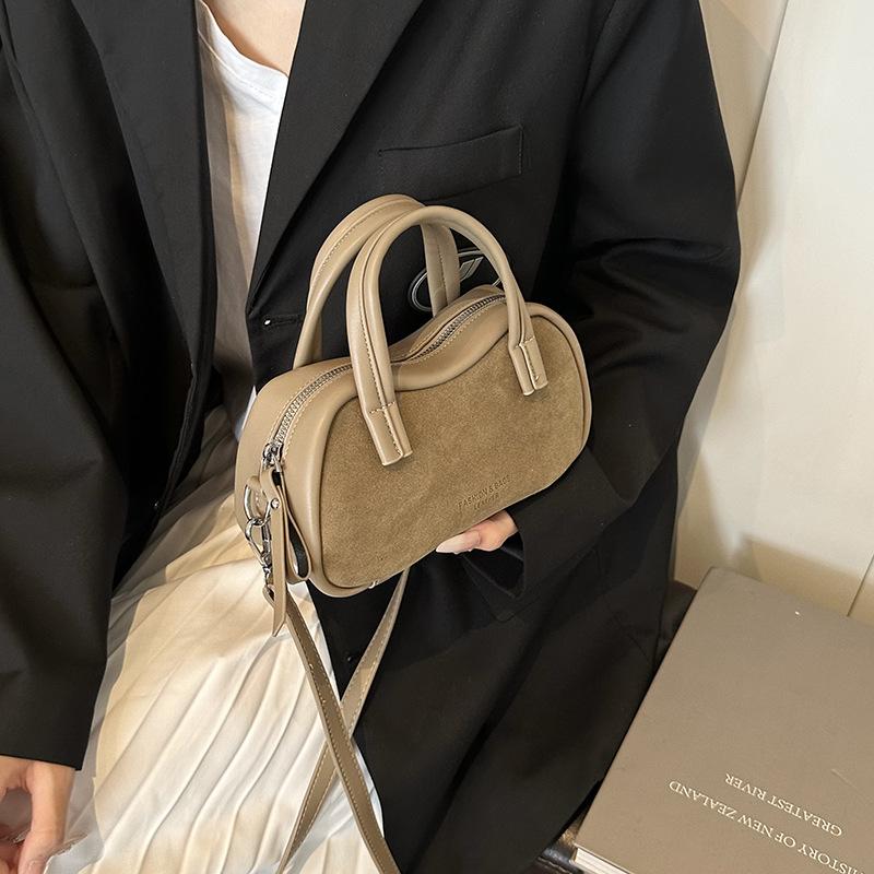 Simple Matte Bag Women'S Bag Autumn Portable Pillow Bag Premium Foreign Retro Messenger Bag