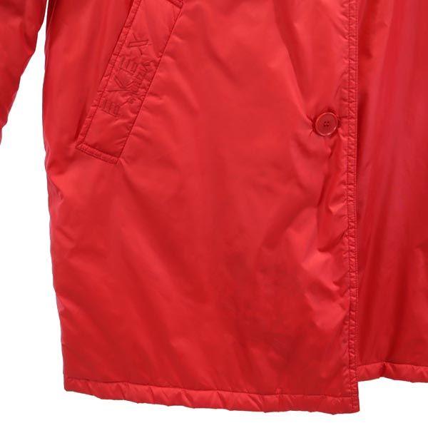 EVEX by KRIZIA Пальто с хлопковым наполнителем, воротник из нержавеющей стали, 40, красный, женское, б/у