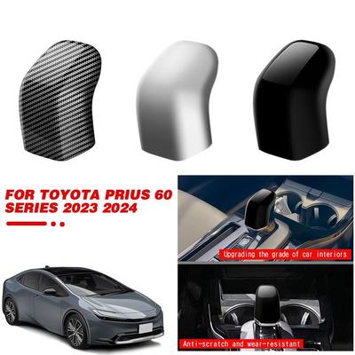 Головка рычага переключения передач автомобиля для Toyota Prius 60 Series Январь 2024 После FMC Автомобильные аксессуары Декоративная крышка ручки переключения передач