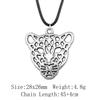 Назад в школу колье животное ожерелье кожаная цепочка 45 см женская сумка ювелирные изделия на шею