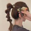 Korean Style 2024 Love Bubble Braid Hair Rope - High-End Telephone Line Ponytail Ring for Women