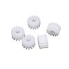 100PCS 0.5 Mold 8/9/10/11/12/13/14/15/16/18 Gear Motor Gears Plastic pinion Hole 0.8/1/1.5/2/2.5/3mm