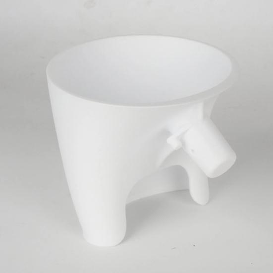 Flour Funnel for Artisan KSM150 Stand Mixer 5Qt Pouring Accessory with Ergonomic Handle Splash-Free Guided Pouring Stand Mixer Attachment