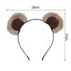 Bear Ears Headgear Plush Girl Headwear New Headpiece  Makeup